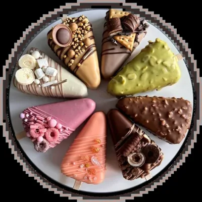 Муссовые десерты Эскимо на миллион (Екатерина Абрамова)