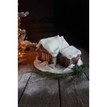 Зимний торт "Дом" (Елена Гнут)