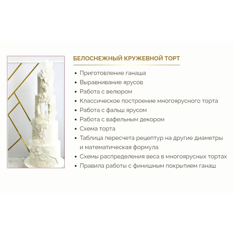 Свадебный кондитер 4.0. Тариф Оптимальный (Надежда Архипова)