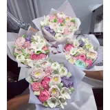 Цветы из Зефира. Букеты из Зефирных цветов. Тариф "Вип" (Ирина Левченко)