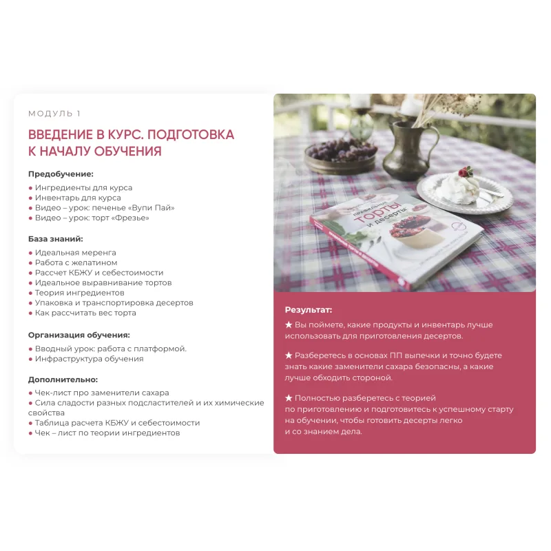 Курс "ТОПовые ПП десерты". Тариф Комфорт (Кристина Озерова)
