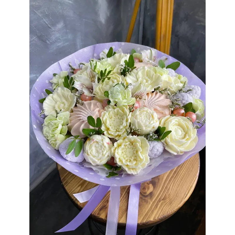 [ВегБукет] Цветочные чизкейки. Пакет На максималках (Юлия Чувьюрова)