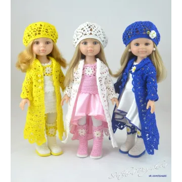 PDF мастер-класс Цветочная нежность Ч.2 для кукол Paola Reina (Светлана Бирюкова)