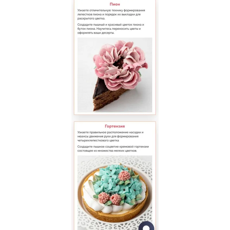 Полезный декор. Цветы в малазийской технике (Таша Коробейникова, Tasha`s cake School, Елена Туганова)