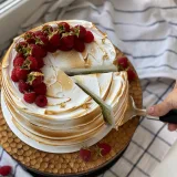 Торт Малина-Фисташка (Ксения Нохрина)