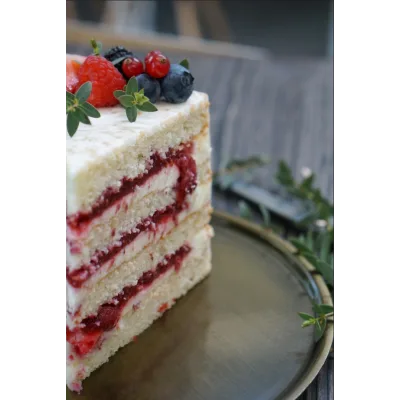 Летний торт "Лесные ягоды" (Анна Ульянова, Anuta_maletina)