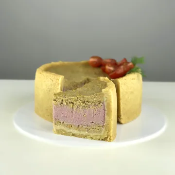 Чизкейк "Печеночный паштет с Вишневым соусом" (Мария Манахова)