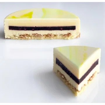 [Cake Pro] Муссовый Торт "Черника Пломбир" (Александра Овешкова)