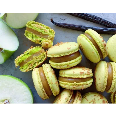 Начинка макарон Карамельное яблоко и абрикосовая карамель (Анна Томильчик)