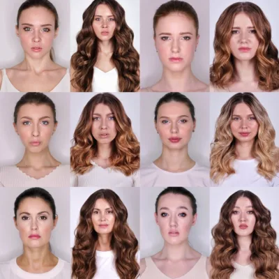 Формы лиц. Правильное распределение точек объёма в укладках и прическах (Екатерина Снагустенко)