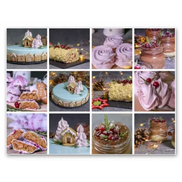 [Pastry School] Новогодний кондитерский интенсив 2020  (Елена Крохмаль)