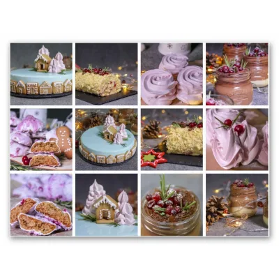 [Pastry School] Новогодний кондитерский интенсив 2020  (Елена Крохмаль)