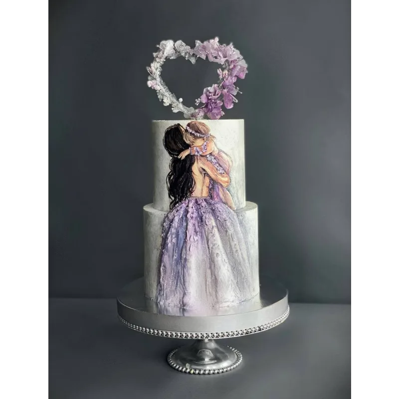 "Роспись тортов и вафельный декор". 1 ступень (Лилит Аракелян)