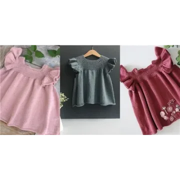 [Вяжи.ру] Вязаное детское платье Madicken