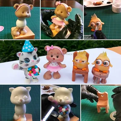 Лепка фигурок для начинающих (Ксения Енакиевская)