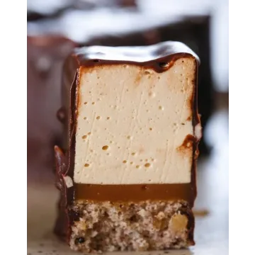 Порционное пирожное птичье молоко "карамель/грецкий орех" (Галина Макеева)