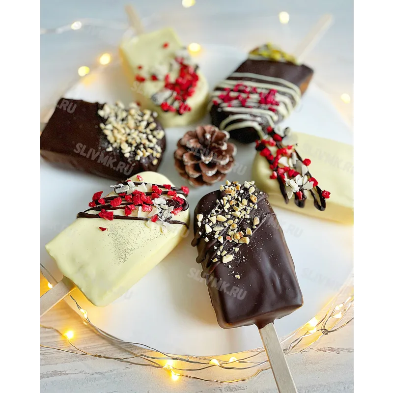 Муссовые пп десерты "Эскимо" (Екатерина Абрамова)