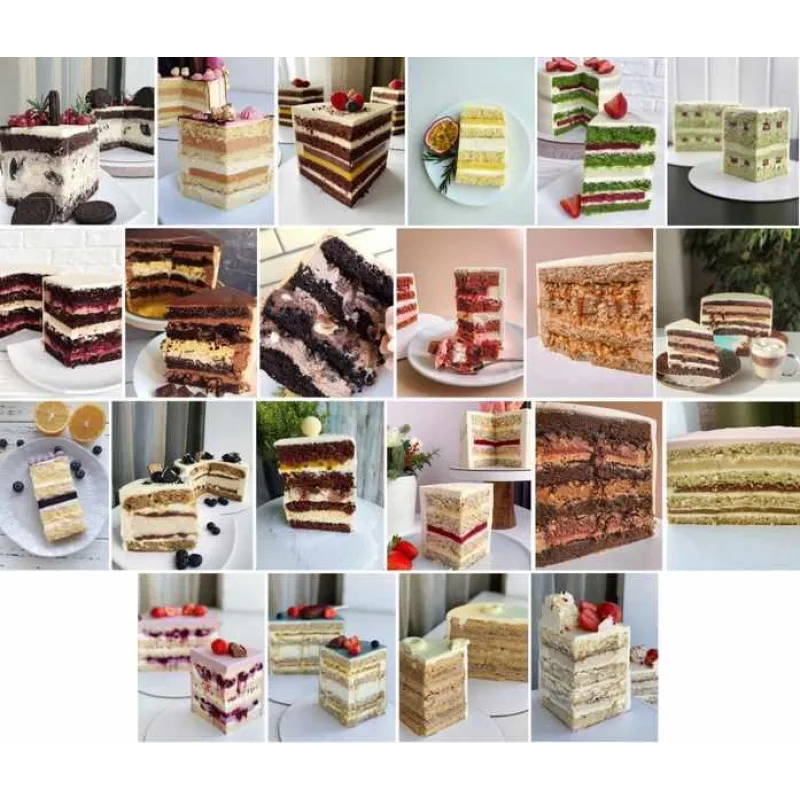 Бисквитные рецептурные карты. Пакет 23 карты (kasadelika)