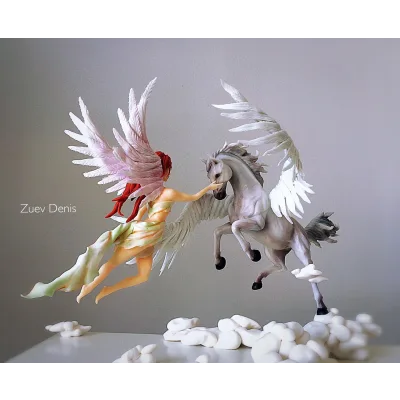 [zuevdeniss] Курс по лепке «Пегас и ангел» (Денис Зуев)