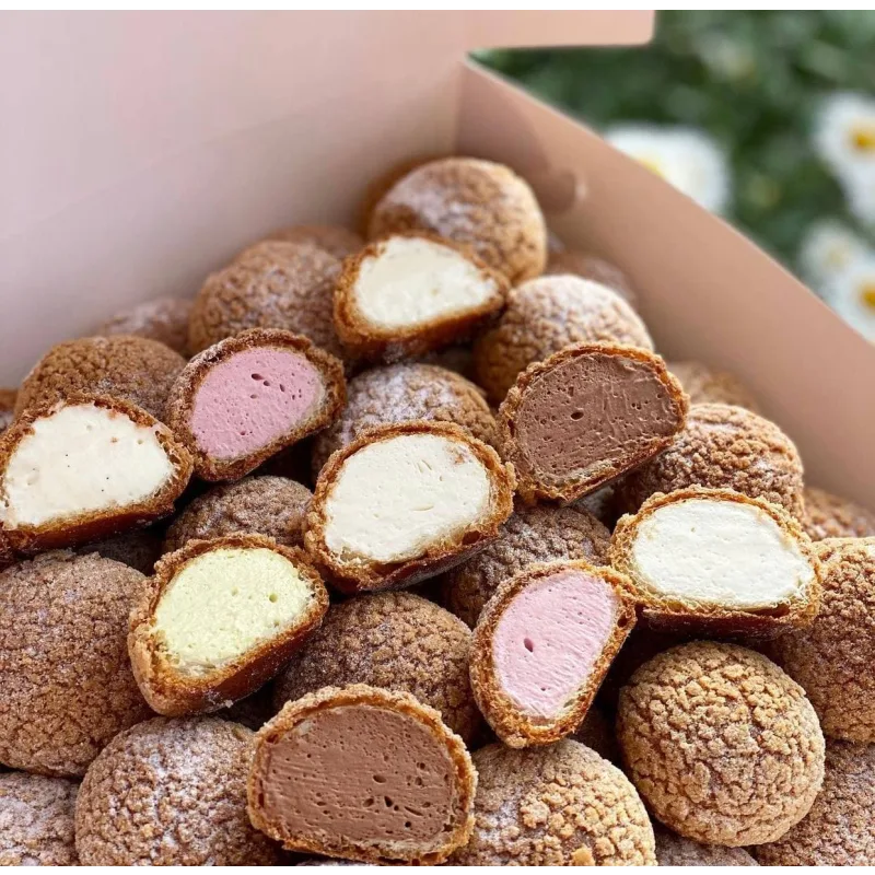 Видеоурок со всеми нюансами выпечки шикарных пирожных шу (bruner.yulia)