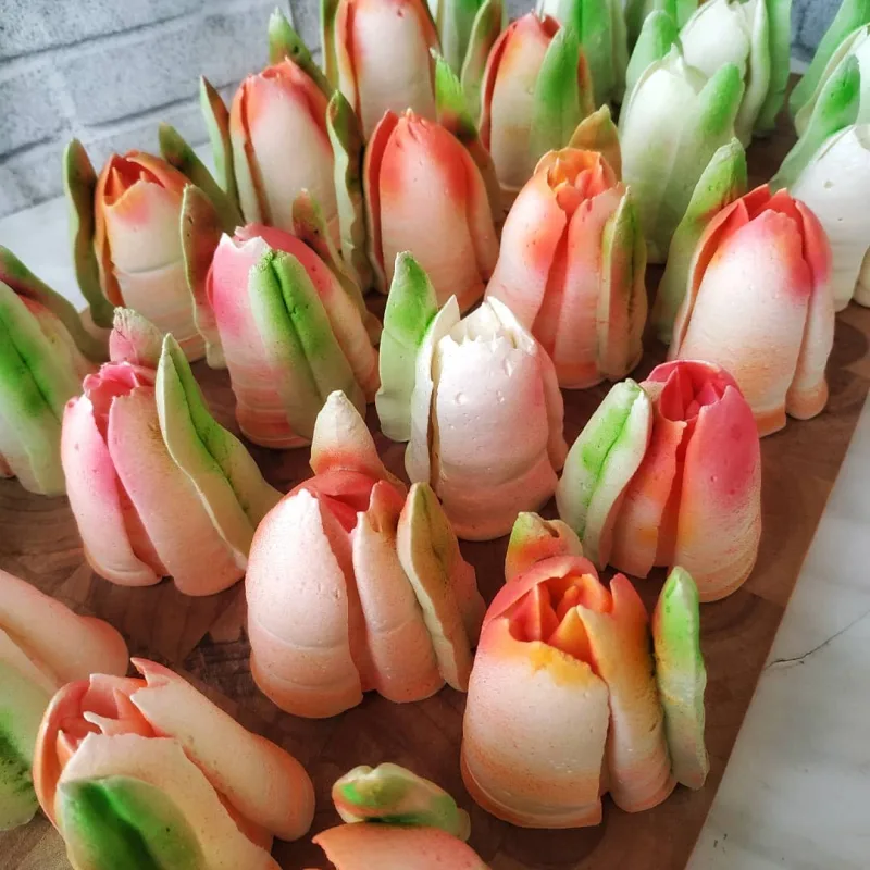 Курс "Зефирные тюльпаны во всю величину" (coberi_buket)