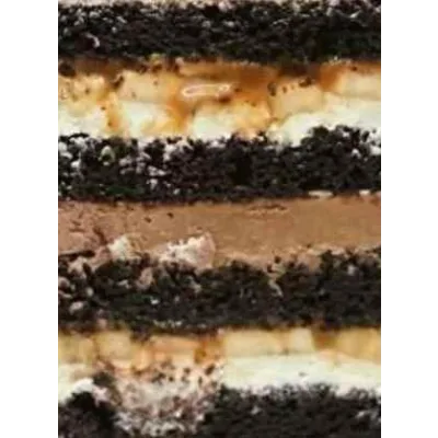 Торт "Шоколадный с бананом и карамелью" (Ольга Куликова)