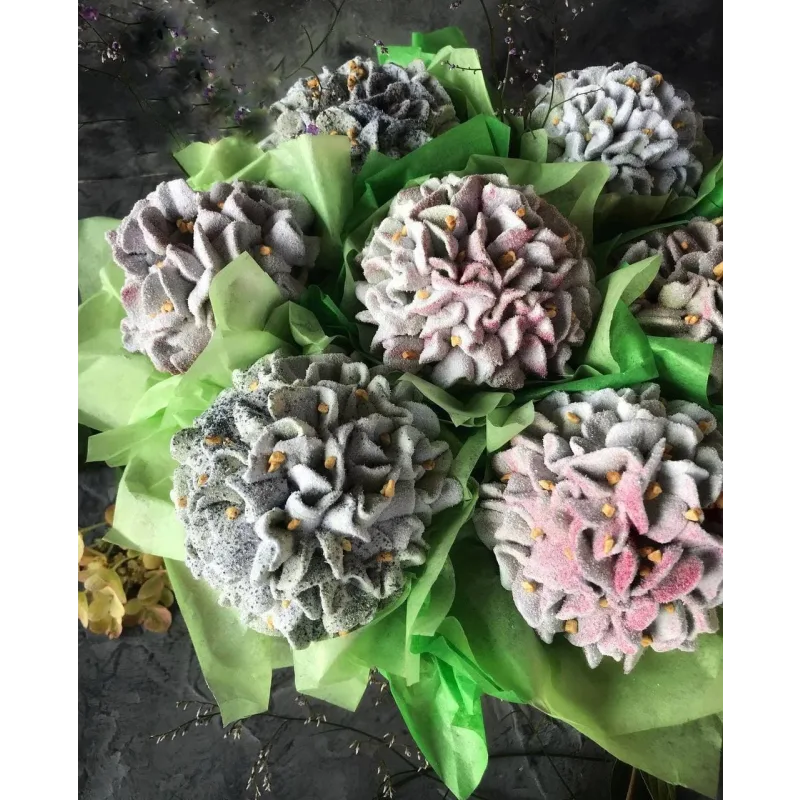 Мастер-класс по зефирным капкейкам "Гортензии". 15 августа (Марина Невская, Nebesnyii_mindal)