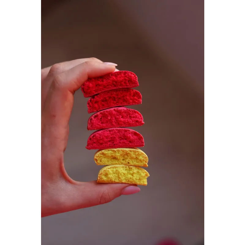 Урок "Крышечки макарон" : Альбумин, Французы+Швейцарцы на живом белке (Александра Шинкаренко) @ex_pastry_cook