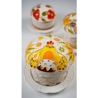 [nebesnyii_mindal] Витражная роспись на куличах (Марина Невская)