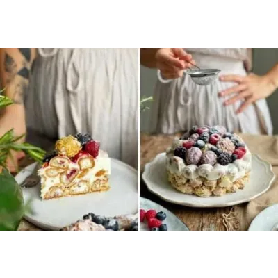 Деймон - торт с профитролями (Ольга Богатова)