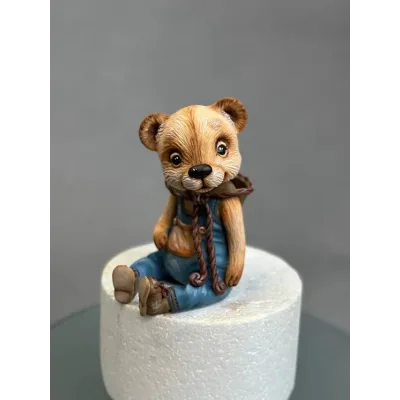 [Kabilova school] Видеоурок «Винтажный мишка» (Диля Кабилова)