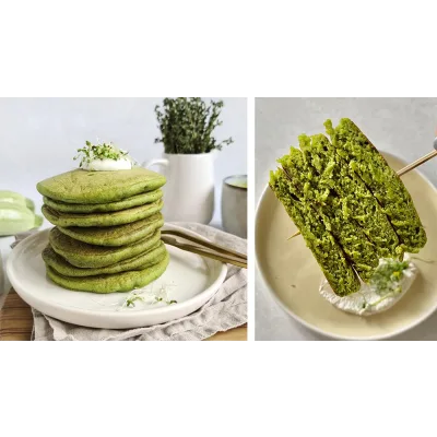 [Awaken school] Несладкие панкейки. Зеленые и оранжевые (Елена Богданова)