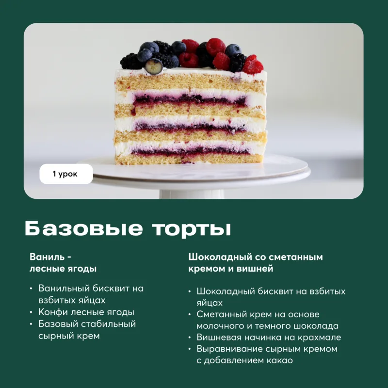 [Pauline School] Академия тортов (Полина Филимонова)