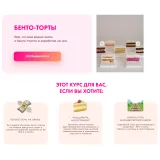 [Alina Velvet] Бенто-торты. Тариф Бизнес на бенто (Алина Вельвет)