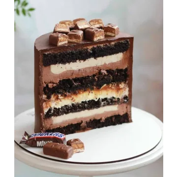 Видео-урок по торту Сникерс (koleda_cake)