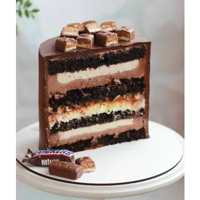 Видео-урок по торту Сникерс (koleda_cake)