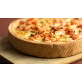 Киш с красной рыбой, цуккини и луком пореем (Екатерина Курбатова, Coup de Coeur Online)