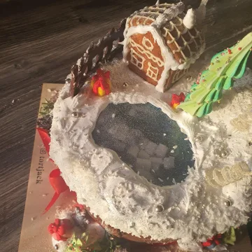 Торт "Озеро желаний" (Надежда Барс)