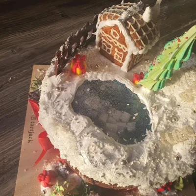 Торт "Озеро желаний" (Надежда Барс)