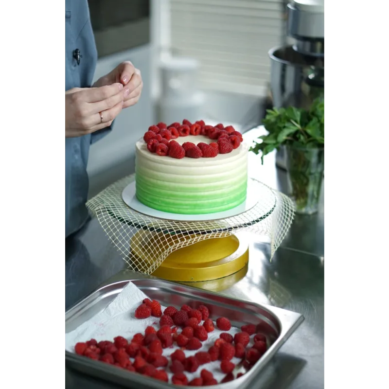 Торт "Мята базилик малина" (Анна Ульянова, Anuta_maletina)