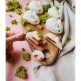 Муссовое пирожное "Белый кролик" (Ксения Нохрина)