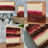 [buenocake] Double проект «Вишня-Кофе-Шоколад». Новая муссовая + бисквитная версии (Дарья Тимофеева)