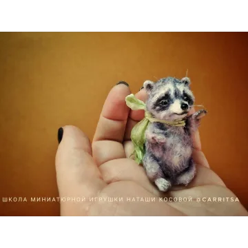 Миниатюра на основе вязаных элементов. 1 модуль (Наташа Косова)