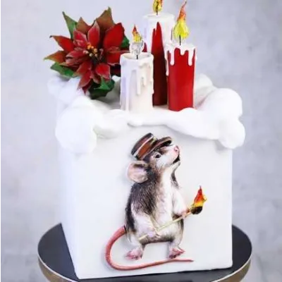 Новогодний торт "Символ года" (Даяна Лус)