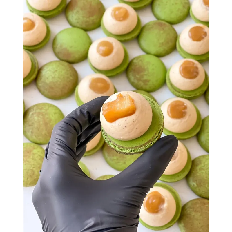 Макарон "Яблочный пирог" (sweetsbyalice)