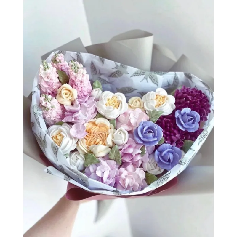 [Pauline School] Курс "Зефирные цветы" (Полина Филимонова)