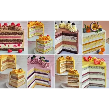 Сборник бисквитных тортов №4 (Кристина Лоншакова) @cakeberry_33