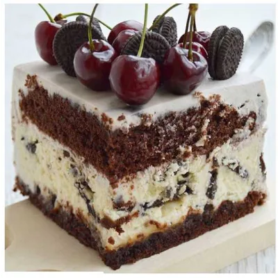 Техническая карта торт «Орео - карамель» (selfsweets_spb)