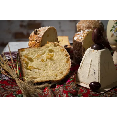 Бриошь Пасхальная с апельсиновыми цукатами и Куантро (Людмила Букина)