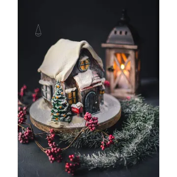 3D-торт «Сказочный дом» (Elena Elkina-Kovaleva, Glavgnom)